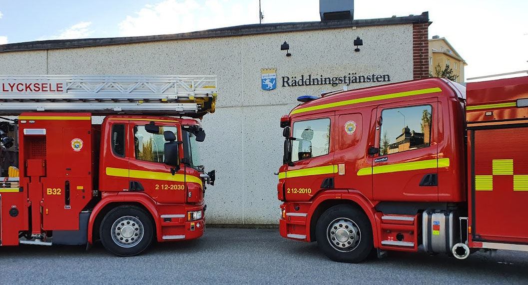 Bild brandbil